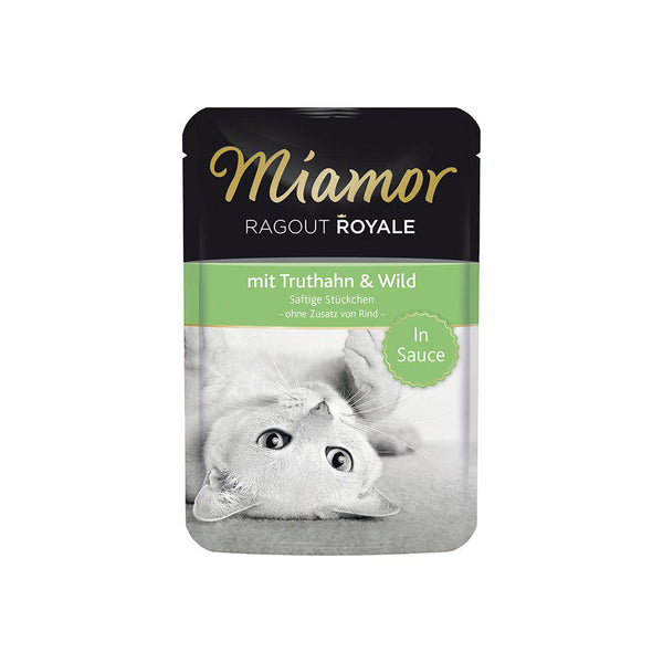 Miamor vådfoder vildt/kalkun I sovs 100g kattevådfoder