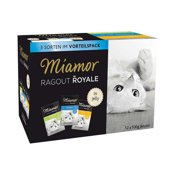 Miamor ragout multipack gele 12x100g vådfoder til katte