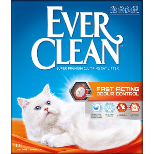 EverClean Fast acting odour control 10L Kattegrus