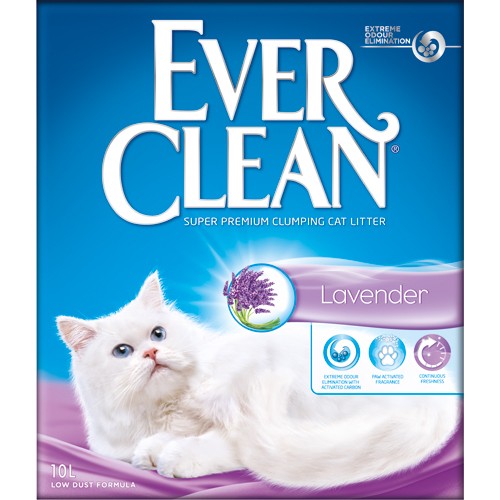 EverClean Lavendel 10L Kattegrus