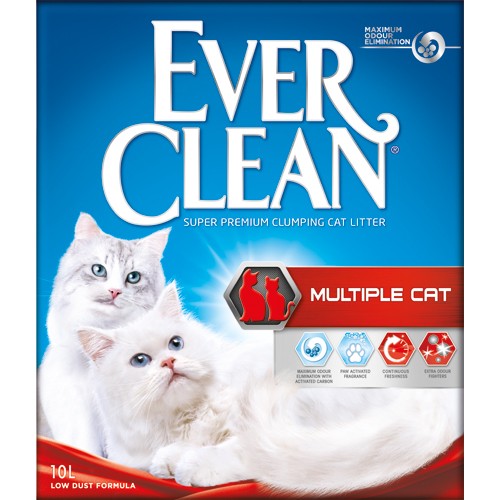 EverClean Multiple cat 10L Kattegrus
