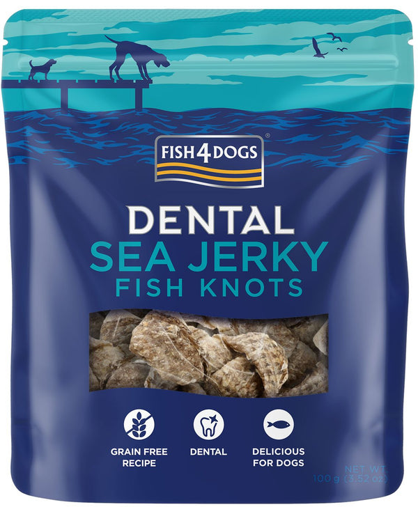 Fish4Dogs Dental Fiskeknuder 100g Hundegodbidder