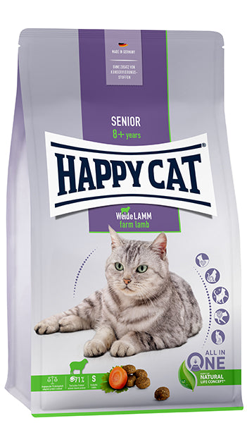 Happy Cat Senior Lam 4 kg Kattefoder