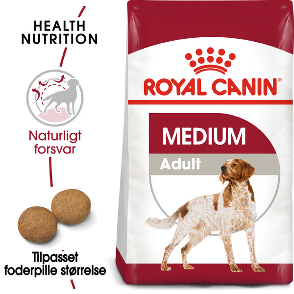 Royal Canin Medium Adult 15kg, til hunde 11-25kg