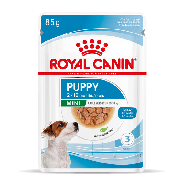Royal Canin Mini Puppy Vådfoder til Hvalp 12x85g