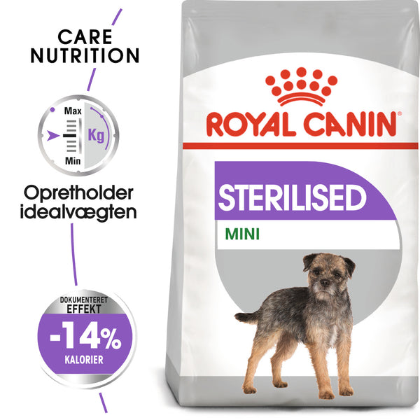 Royal Canin Sterilised Mini Adult Tørfoder til hund 8kg