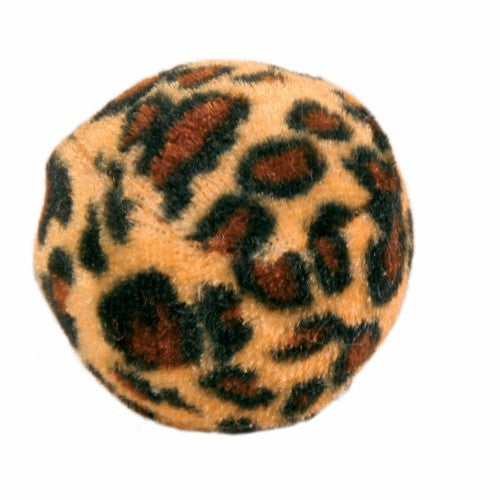 Trixie Bolde m. Leopardmønster 4stk kattelegetøj