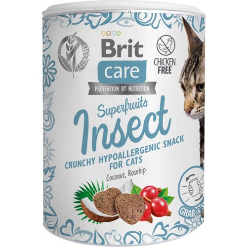 Brit care superfruits Insekter, kattegodbid