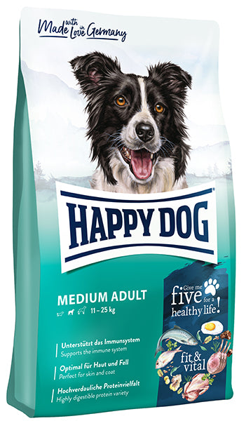 Happy Dog Supreme fit & vital Medium Adult 12 kg Hundefoder