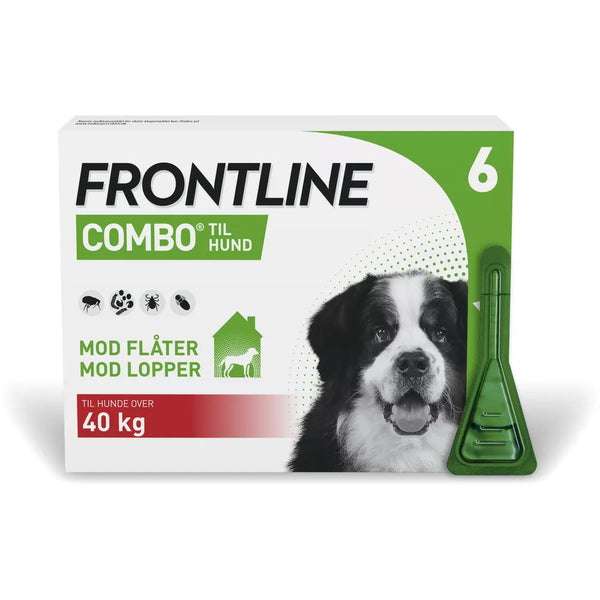 Frontline combo hund 40+kg 6 pipetter