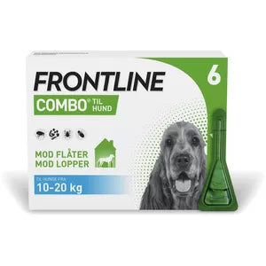 Frontline combo hund 10-20kg 6 pipetter