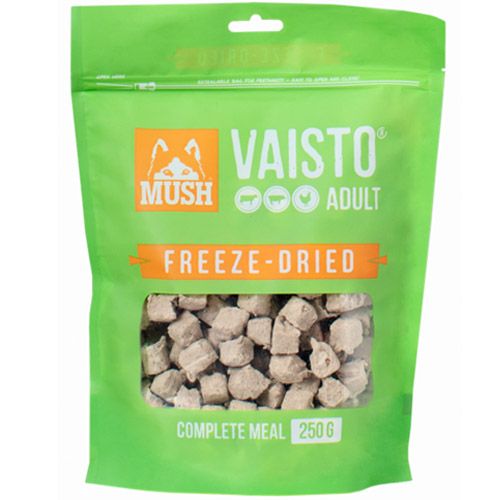 MUSH Vaisto Freeze Dried Okse/Gris/Kylling 250g