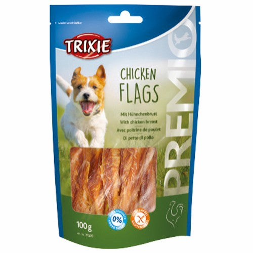 Trixie Premium Snacks Chicken Flags 100g