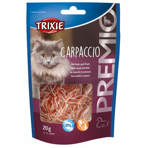 Trixie Premio Katte Snack Godbidder Carpaccio - Med And og Fisk